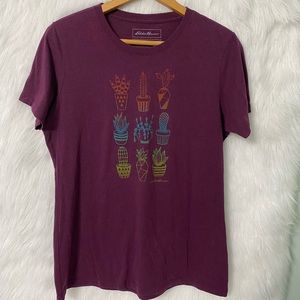 COPY - Eddie Bauer Cactus Print Women’s Top